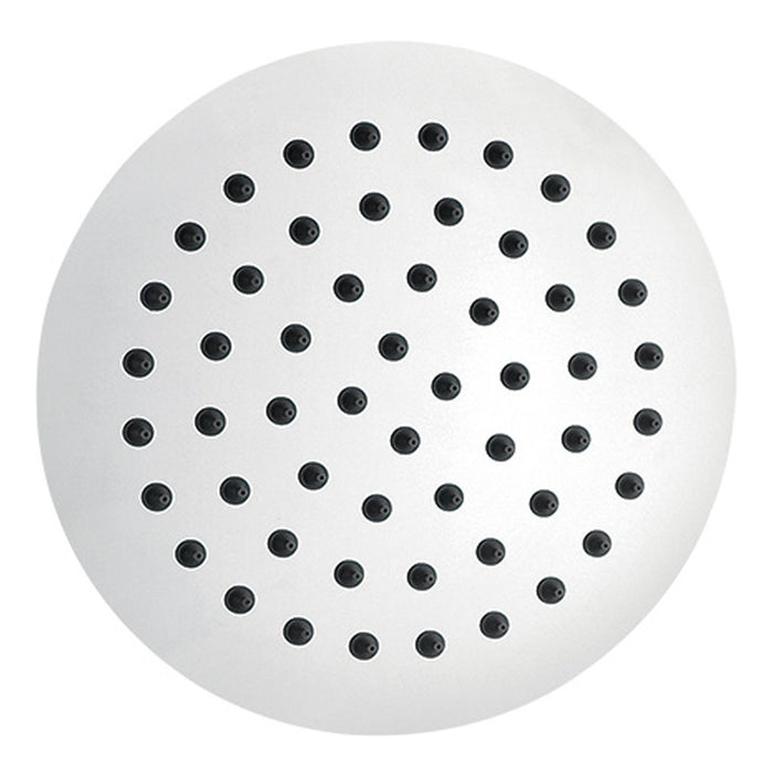 Aquamoon 8"  Brushed Nickel Round Stainless Steel Shower Head Modern Shower Head  8 X 0.5