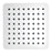 Aquamoon 8"  Chrome Square Stainless Steel Shower Head Modern Shower Head  8 X 0.5