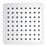 Aquamoon 8"  Brushed Nickel Square Stainless Steel Shower Head Modern Shower Head  8 X 0.5