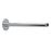 Aquamoon 15" Shower Arm Ceiling Round Brushed Nickel With Flange