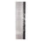 Aquamoon Aura Stainless Steel  Recessed Bathroom Shower Panel 63 X 9.75 With  Rainfall Shower Head + Handhled Shower + Massage Body Jets