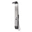 Aquamoon Bastia  Wall Mount Bathroom Shower Panel 60 X 10 With  Rainfall Shower Head + Handhled Shower + Massage Body Jets