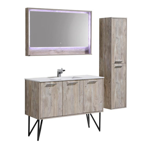 Aquamoon Canyon 36 Ashwood Wall Mounted or Free Standing Modern Bathroom Vanity Set
