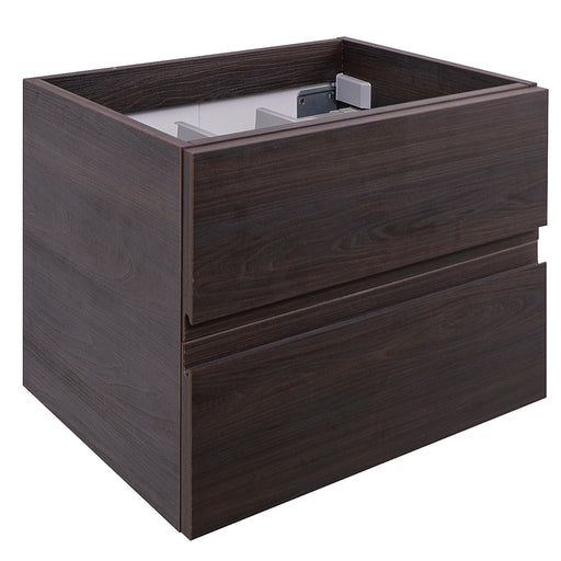 Aquamoon Contessa 24 Wendge Wall Mounted Modern Cabinet - CABINET ONLY