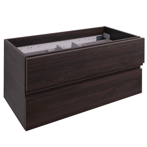 Aquamoon Contessa 39 Wendge Wall Mounted  Modern Cabinet - CABINET ONLY