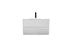 Aquamoon Garda 30 White Wall Hung Modern Bathroom Vanity Set  W/Mirror