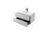Aquamoon Garda 36 White Wall Hung Modern Bathroom Vanity Set