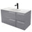 Aquamoon Garda 40 Grey Wall Hung Modern Bathroom Vanity Set