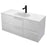 Aquamoon Garda 48 White Wall Hung Modern Bathroom Vanity Set