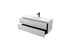 Aquamoon Garda 48 White Wall Hung Modern Bathroom Vanity Set