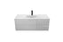 Aquamoon Garda 48 White Wall Hung Modern Bathroom Vanity Set