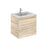 Aquamoon Girona 24 Beige Nature Wall Hung Modern Bathroom Vanity Set