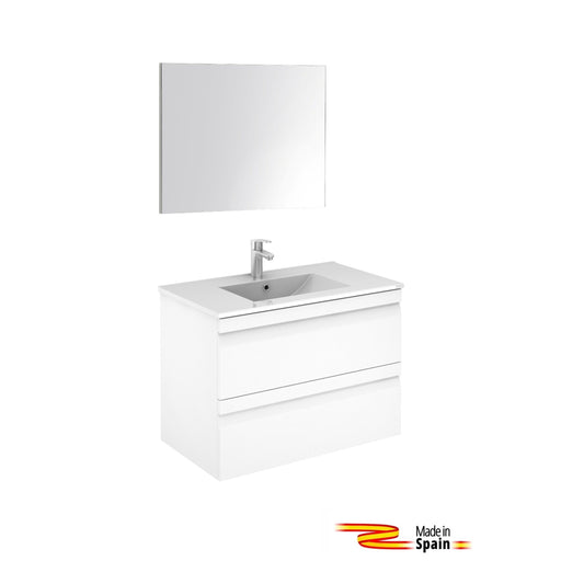 Aquamoon Girona 32 White - CABINET ONLY