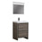 Aquamoon Granada 24 Maple Grey Free Standing Modern Bathroom Vanity Set