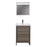 Aquamoon Granada 30 Maple Grey Free Standing Modern Bathroom Vanity Set