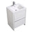 Aquamoon Granada 30 White Free Standing Modern Bathroom Vanity Set