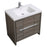 Aquamoon Granada 36 Maple Grey Free Standing Modern Bathroom Vanity Set