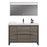 Aquamoon Granada 48 Maple Grey Free Standing  Modern Cabinet - CABINET ONLY