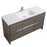 Aquamoon Granada 60 Maple Grey Free Standing Modern Bathroom Vanity Set