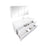 Maya 60 White Hg - CABINET ONLY