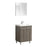 Aquamoon Ocean 24 Maple Grey Free Standing Modern Bathroom Vanity Set