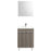 Aquamoon Ocean 24 Maple Grey Free Standing Modern Bathroom Vanity Set