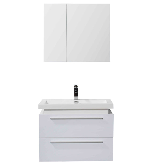 Orion 31" White Hg  - CABINET ONLY