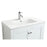 Aquamoon Rimini 31 White Free Standing Modern Bathroom Vanity Set