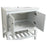 Aquamoon Rimini 31 White Free Standing Modern Bathroom Vanity Set