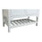 Aquamoon Rimini 39 White Free Standing Modern Bathroom Vanity Set
