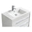 Aquamoon Roma 31 White Free Standing Modern Bathroom Vanity Set