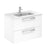 Aquamoon Valencia 32 White Wall Hung Modern Bathroom Vanity Set