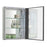 Aquamoon Venice 24 Infinity Sink Walnut  Wall Mounted Modern Bathroom Vanity Set