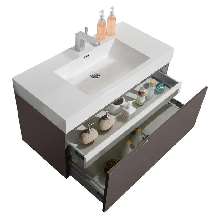 Venice 31 Maple Grey Hg - CABINET ONLY