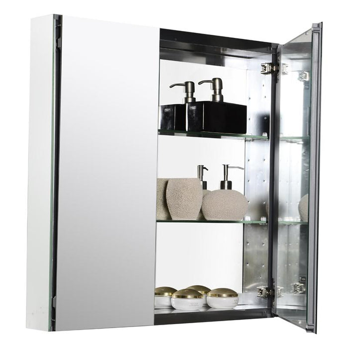 Aquamoon Venice 31 Sink Walnut  Wall Mounted Modern Bathroom Vanity Set