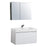 Aquamoon Venice 31 Sink White  Wall Mounted Modern Bathroom Vanity Set