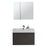 Venice 36 Grey Brown - CABINET ONLY