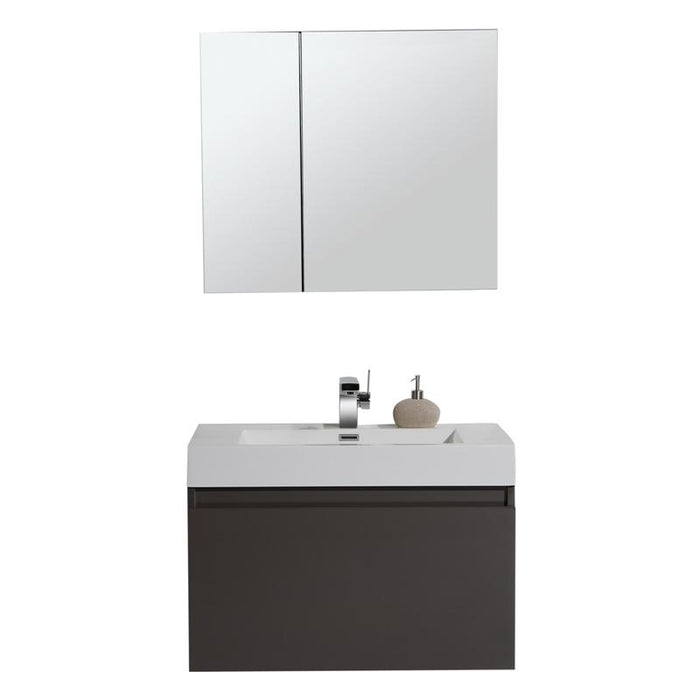 Venice 36 Grey Brown - CABINET ONLY