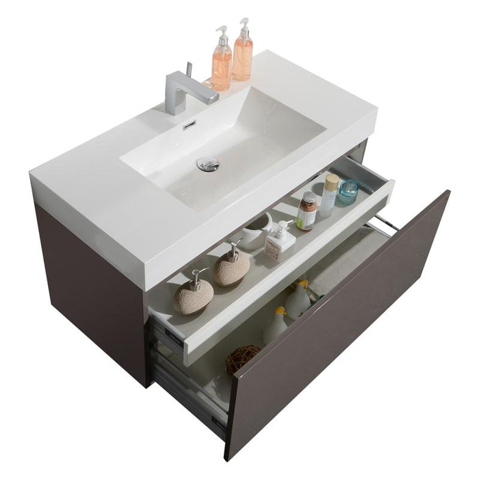 Venice 36 Maple Grey - CABINET ONLY