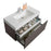 Venice 39 Grey Brown Hg - CABINET ONLY
