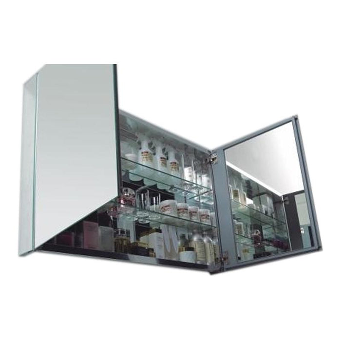 Aquamoon Venice 39 Infinity Sink Walnut  Wall Mounted Modern Bathroom Vanity Set