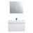Venice 39 White Hg - CABINET ONLY