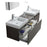 Venice 69 Double Grey Brown Hg - CABINET ONLY