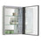Aquamoon Venice 69 Double Sink White  Wall Mounted Modern Bathroom Vanity Set