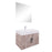 Aquamoon Venus 31 Infinity Sink Ashwood  Wall Mounted Modern Bathroom Vanity Set