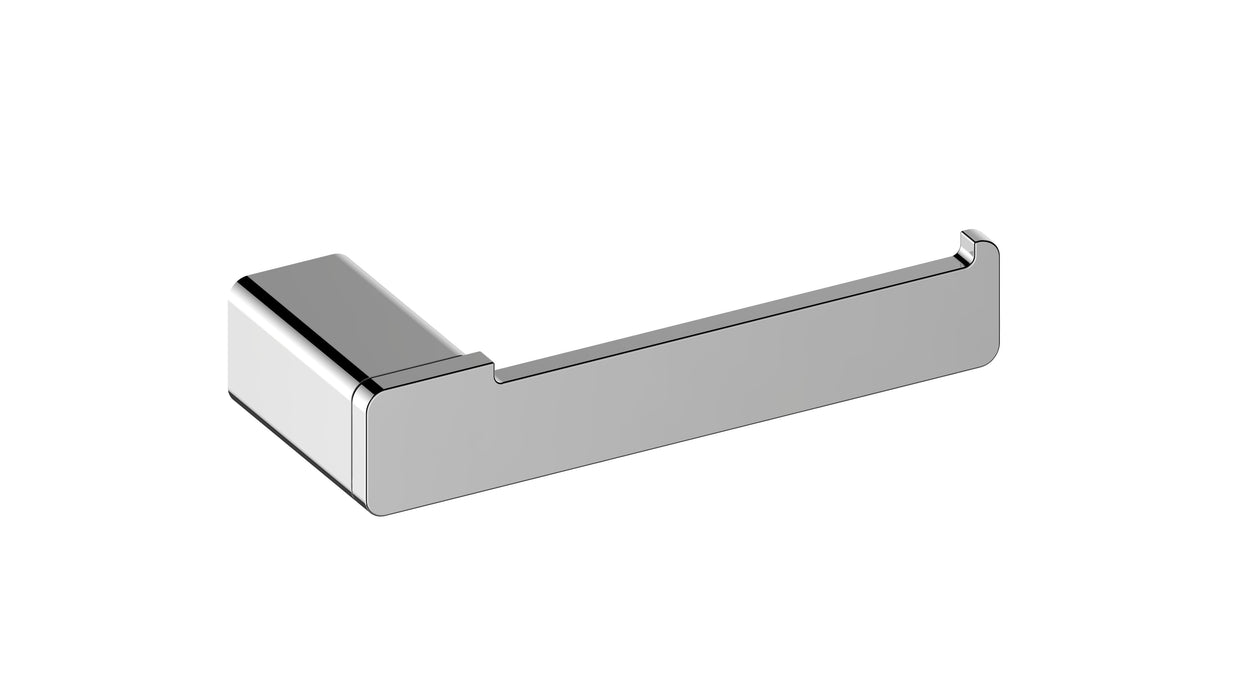 Aquamoon A20 Bathroom Toilet Tissue Paper Roll Holder Wall Mounted One Roll Chrome Finished