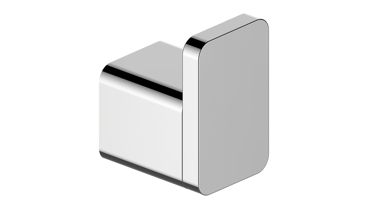Aquamoon A20 Bathroom Towel Robe Hook Wall Mounted Chrome Finished